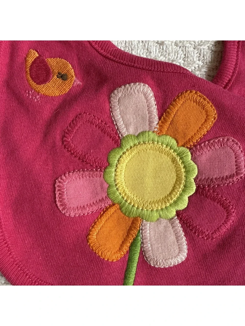 NWT 2014 Baby Girl Clothes Gymboree Little Birdie Baby Bib New